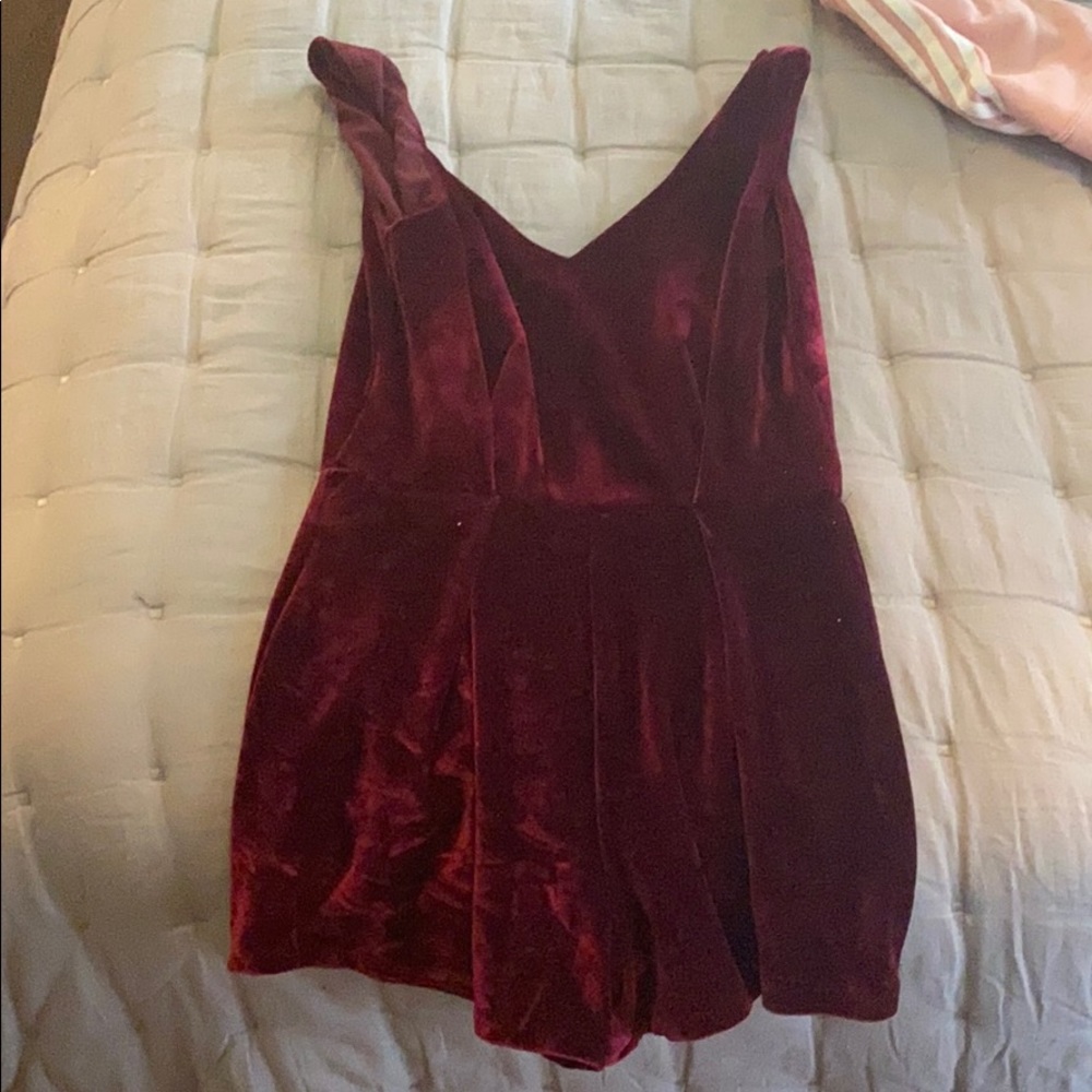 Velvet romper